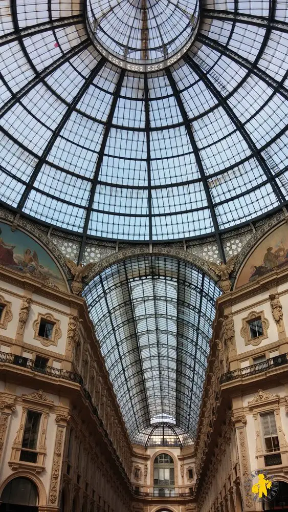 Milan galerie Vittorio Emmanuelle Avec des enfants 2 jours à Milan avec les enfants Expo et balade | Blog VOYAGES ET ENFANTS