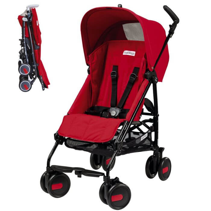 Poussette Canne Bébé Pliable Inclinable légère Compacte de Voyage