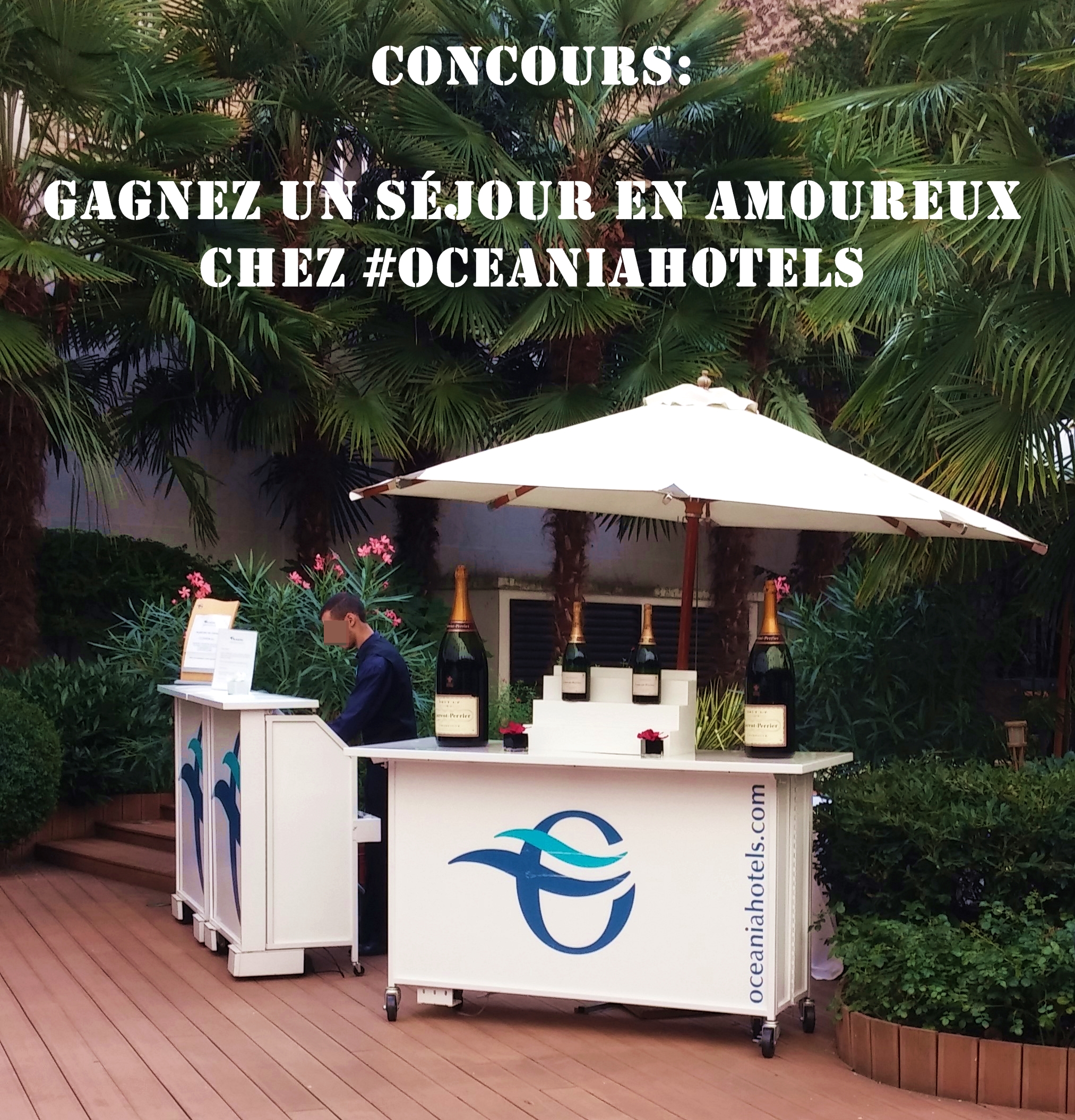 concours oceaniahotels Anniversaires 4 et 40 ans Surprise inside avec Océania Hotels