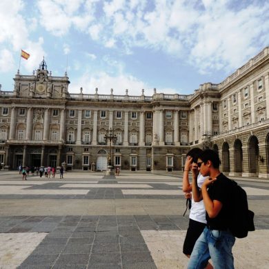 1 semaine à Madrid, avec des ados
