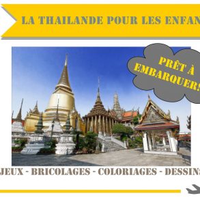 Thaïlande pour enfant bricolage coloriage jeux | Blog VOYAGES ET ENFANTS