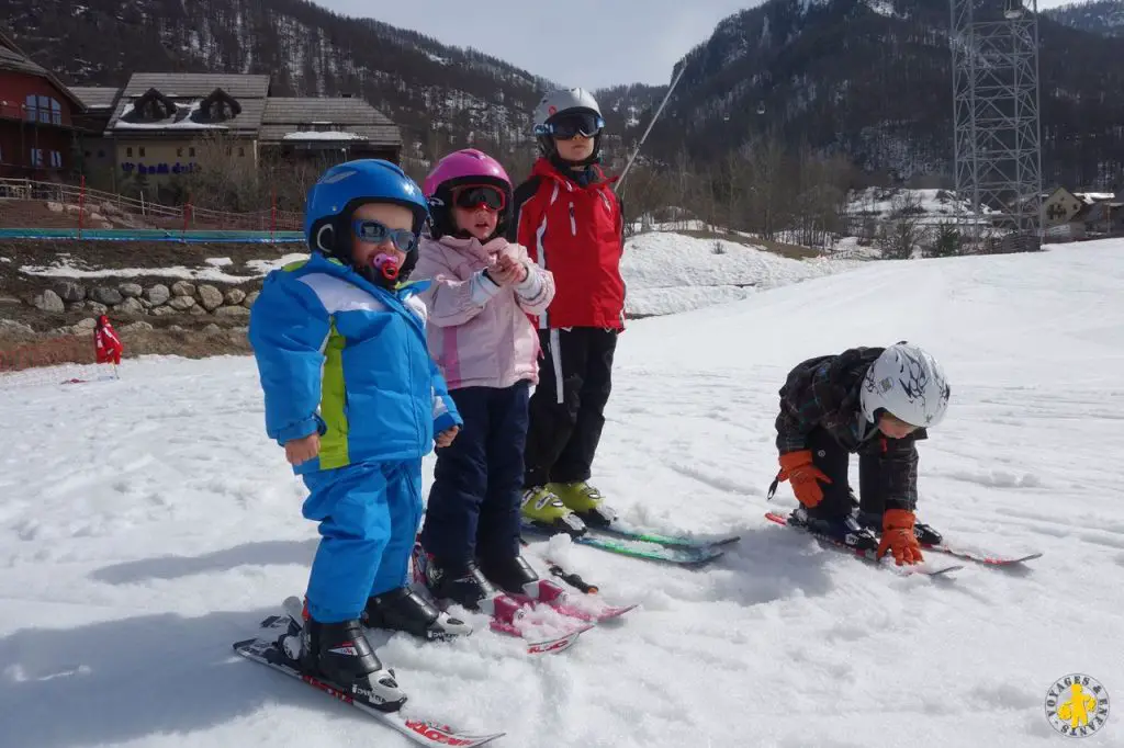 apprendre le ski aux enfants