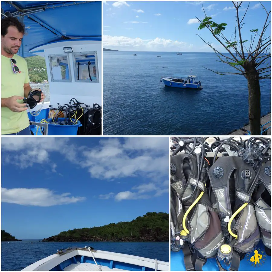 Que faire en Guadeloupe en famille plongée réserve cousteau