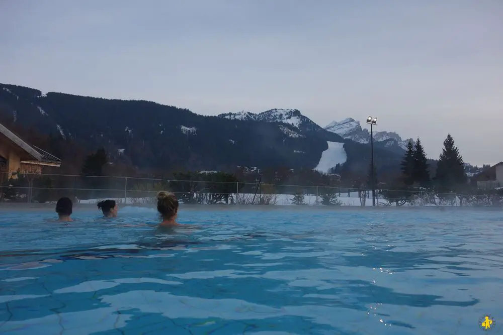 Aquacimes Les Carroz baignade en famille Grand Massif 5 stations famille au Grand Massif ski en Haute Savoie