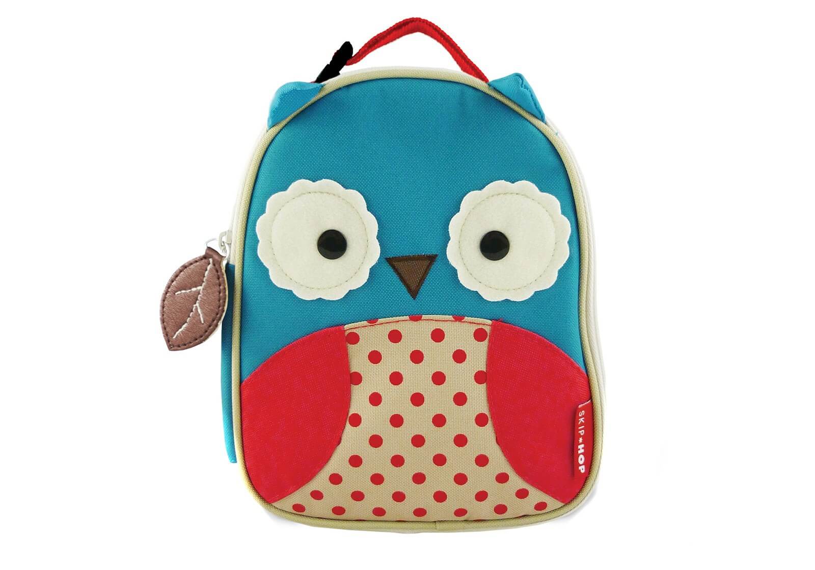 Sac à gouter enfant hibou bleu Skip Hop Boites biberons isothermes en voyage | Blog VOYAGES ET ENFANTS