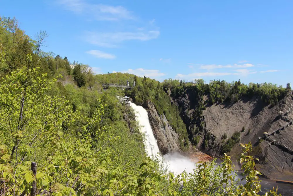 Chutes Montmorency Québec Montréal Mont Tremblant et Québec en famille | Blog VOYAGES ET ENFANTS