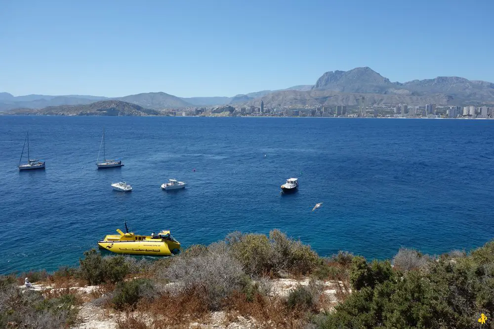 20160623 Benidorm ile et bateau sousmarin Benidorm en famille 10 raisons dy aller | Blog VOYAGES ET ENFANTS