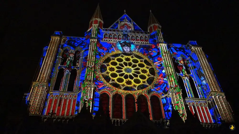 Chartres en lumière étape Véloscénie