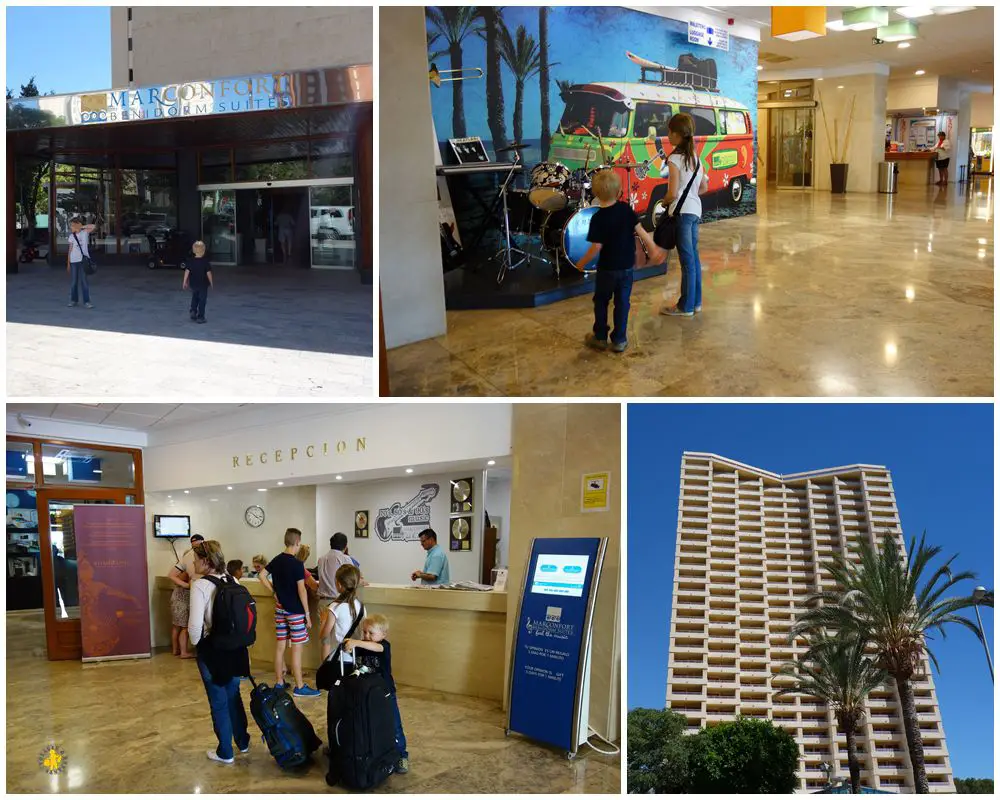 Marconfort Suites hotels Benidorm hotel famille Hotel famille à Benidorm Marconfort Suites | Blog VOYAGES ET ENFANTS