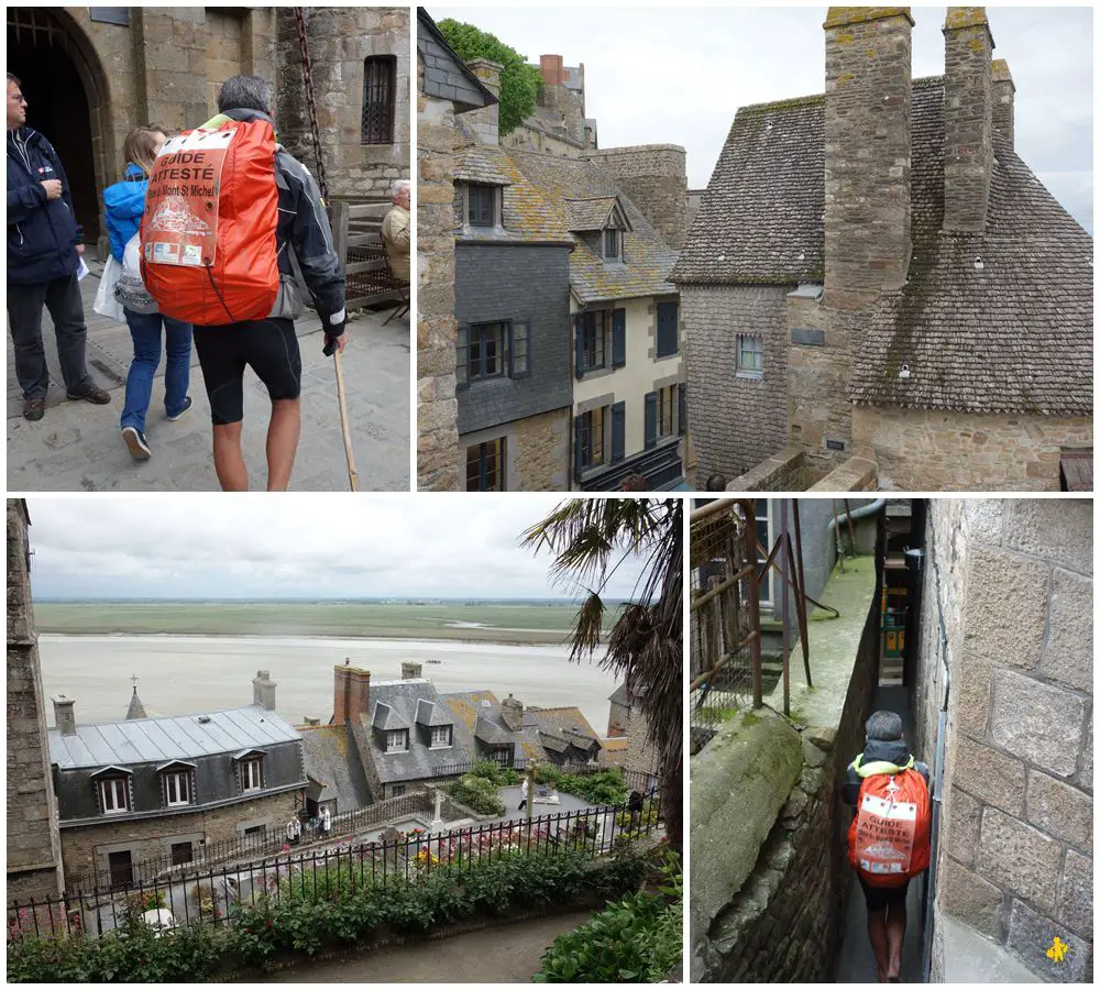 Mont St Michel Promenade avec un guide Visiter le Mont St Michel en famille Blog VOYAGES ET ENFANTS