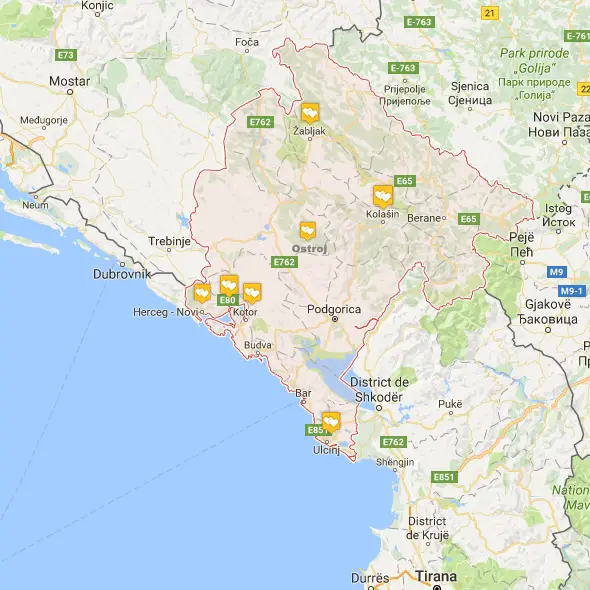 Itinéraire Montenegro en famille