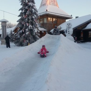 Voyage en Finlande en hiver et Père Noël