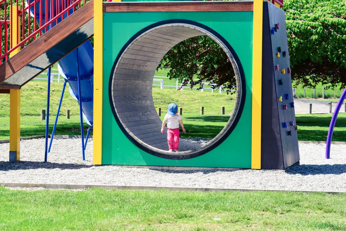 aire de jeux Nouvelle Zélande en camping car en famille | Blog VOYAGES ET ENFANTS