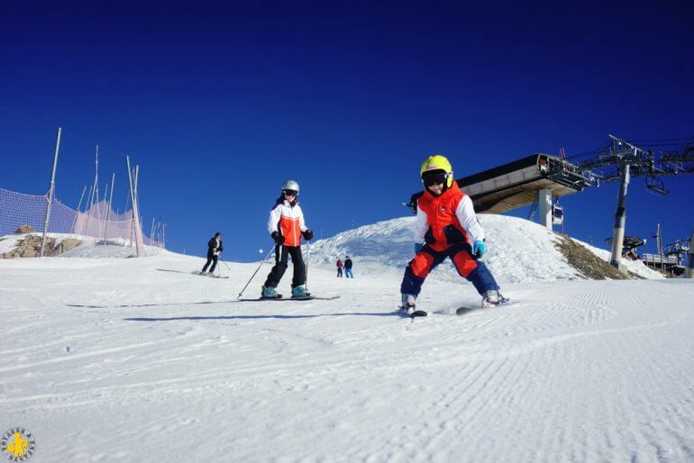 Station familiale ski enfant