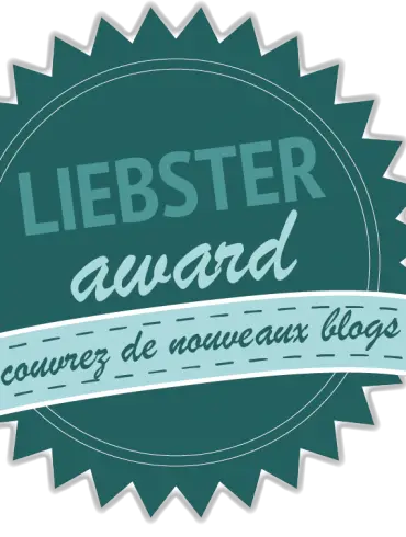 Un peu de moi... Liebster Award