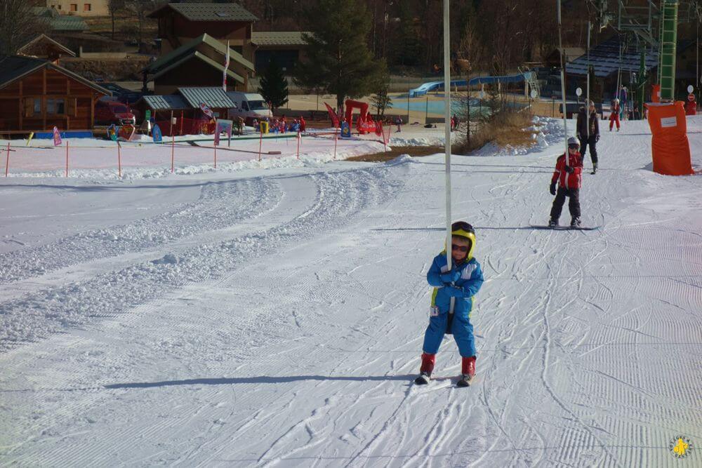 20160101 Ski Emilien 30 Ski à Puy St Vincent en famille et Pelvoux Pays des Ecrins