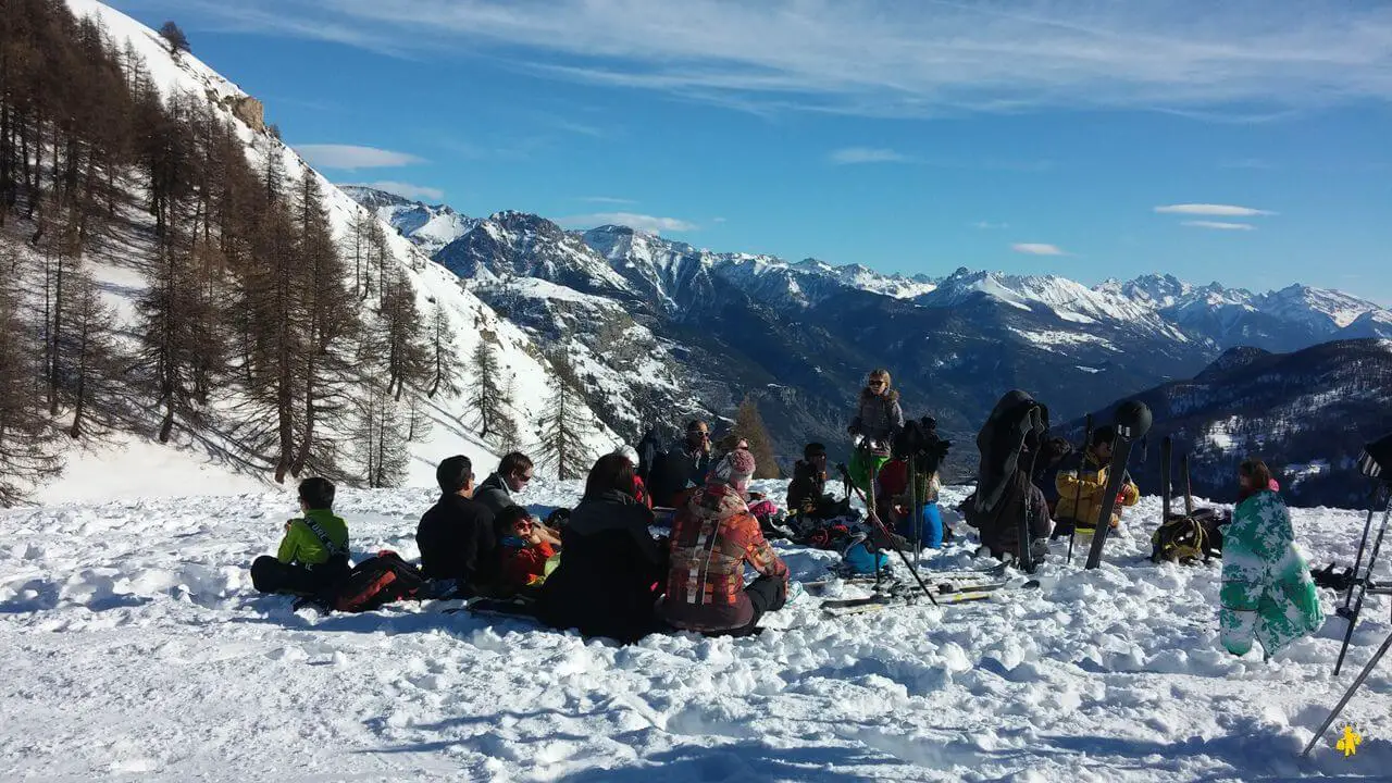 Ski Puy St Vincent entre Amis Ski à Puy St Vincent en famille et Pelvoux Pays des Ecrins