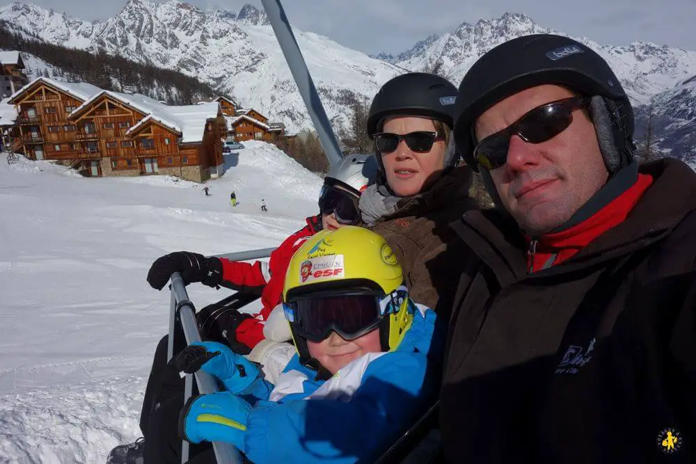 20160220 Ski Maison 5 Ski à Puy St Vincent en famille et Pelvoux Pays des Ecrins