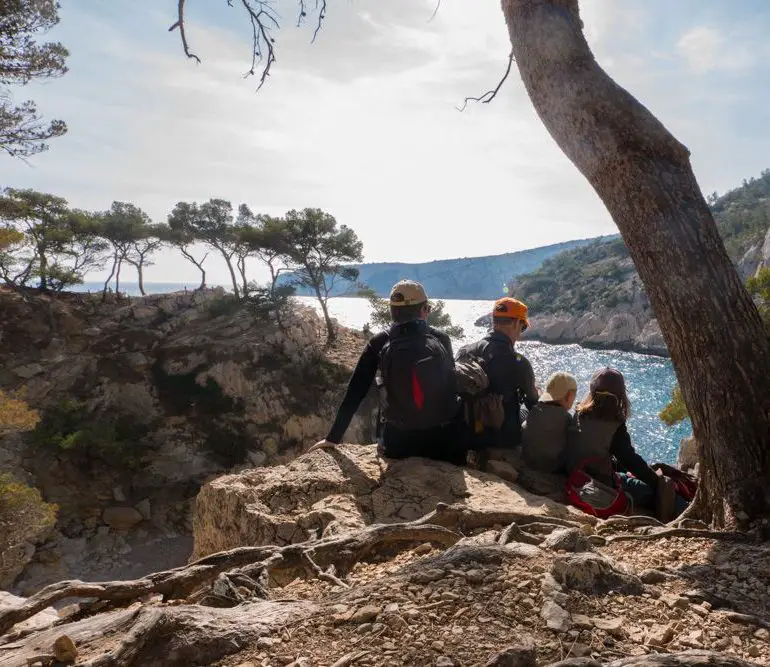 Calanques en famille: randonnées faciles... ou pas