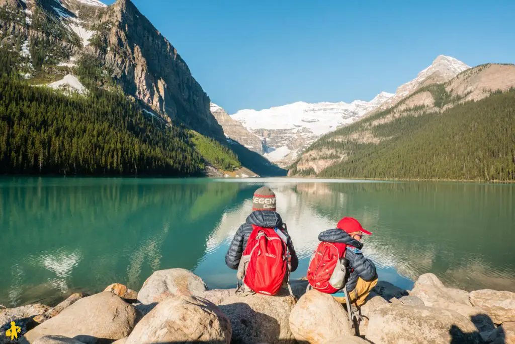 Park de Banff Lake Louise Visiter Parc Banff et Yoho en famille | VOYAGES ET ENFANTS