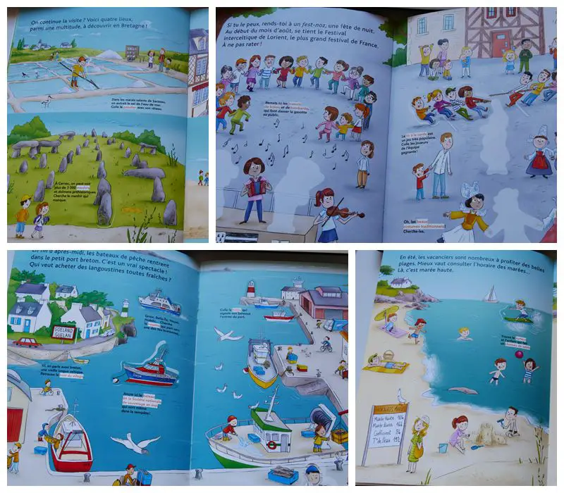 Autocollant petits docs Bretagne Bretagne 12 livres pour enfant | Blog VOYAGES ET ENFANTS
