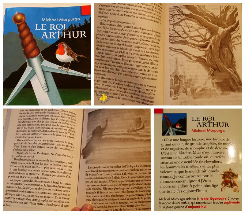 Le roi arthur Livre znfnt Bretagne Bretagne 12 livres pour enfant | Blog VOYAGES ET ENFANTS