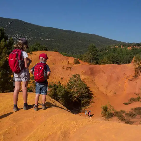 Week-end dans le Lubéron en famille