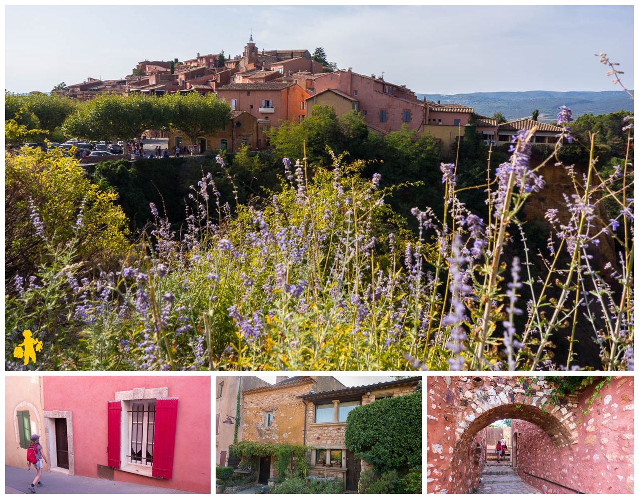 Roussillon visite en famille Lubéron provence avec enfant