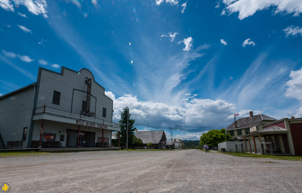 20170617 Ouest canadien Drumheller 2 Fort Steele Heritage town 2 Hat Creek Ranch Fort Steel Heritage Town en famille