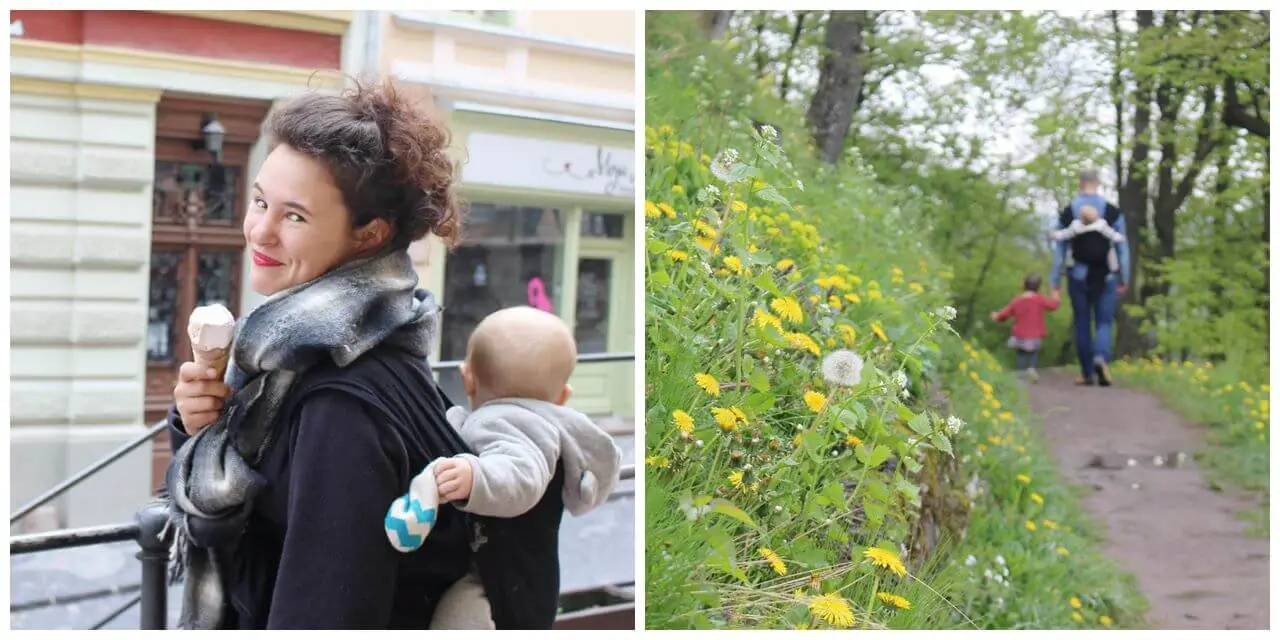Voyage famille slovaquie porte bébé