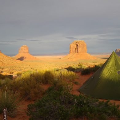 Camping pendant 1 mois dans l'Ouest Américain