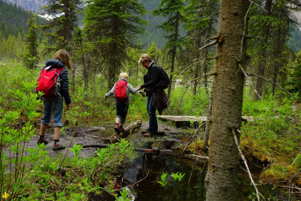 Visiter Parc Banff et Yoho en famille | VOYAGES ET ENFANTS