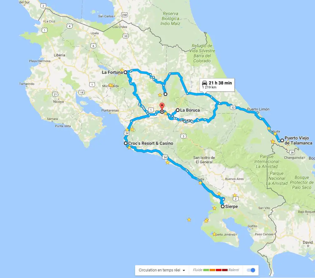 Itinéraire Costa Rica 3 semaines voyage en famille
