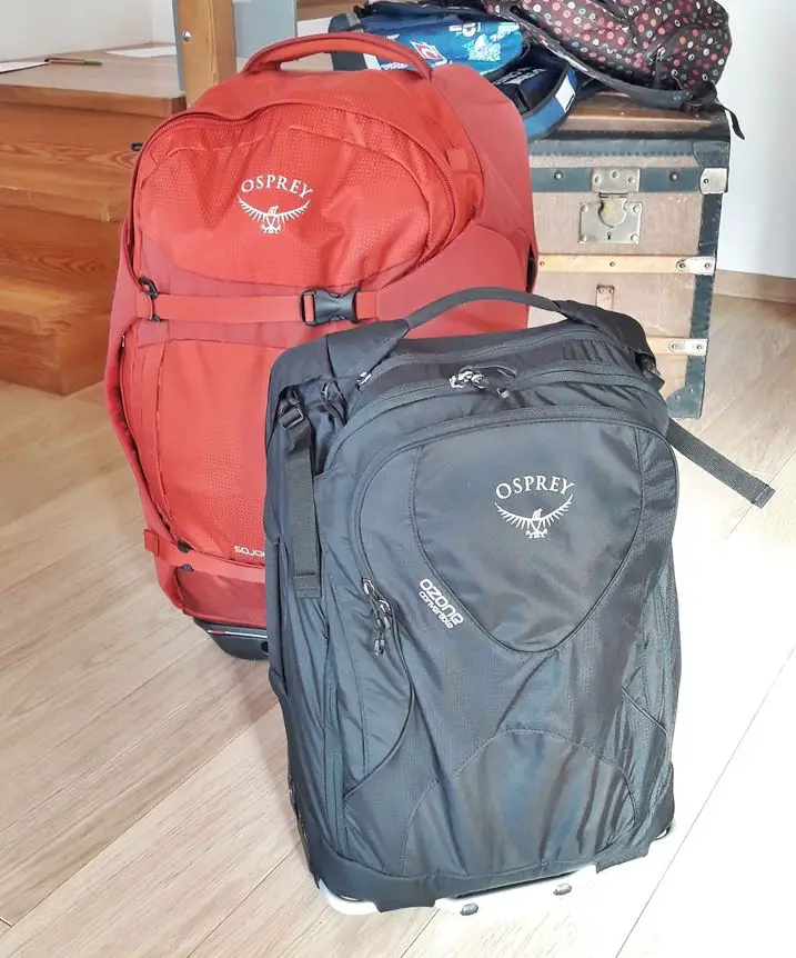 Bagages pour voyage en famille test sprey et autres sacs