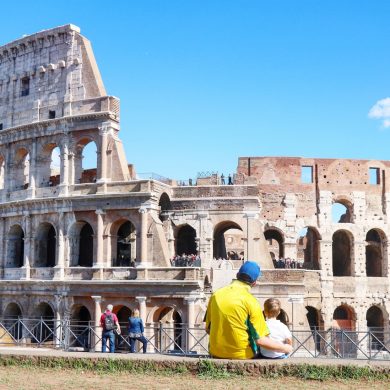 Colisée en famille Rome