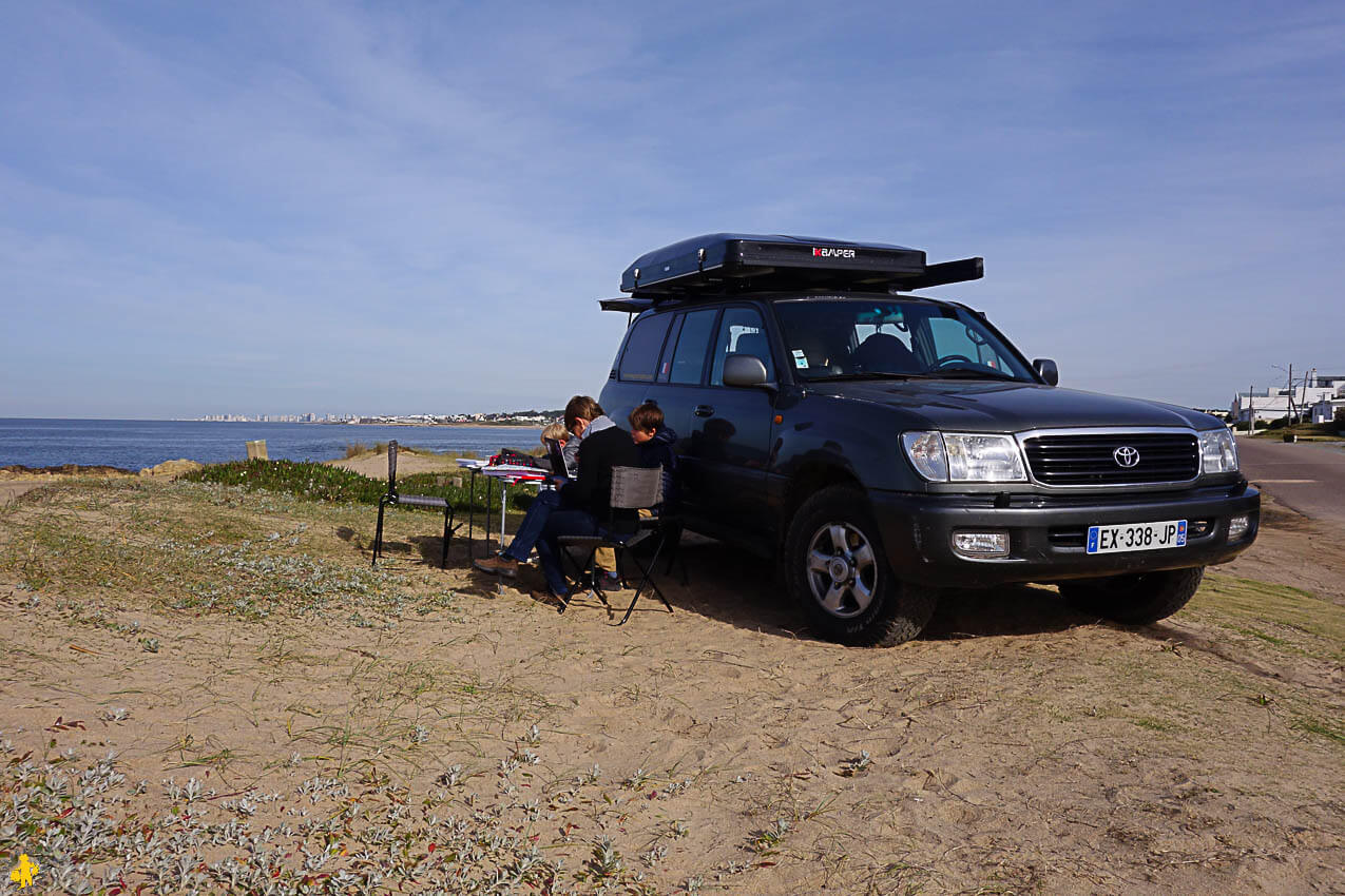 Road trip côte est de lUruguay en 4x4