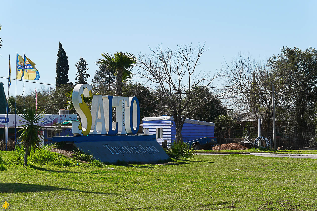 Salto en famille et passage frontière Uruguay Argentine | Blog VOYAGES ET ENFANTS