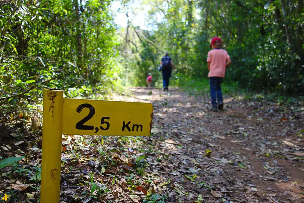 Iguazu en famille sentier Macuco Iguazu en famille Argentine et Brésil activités et conseils | Blog VOYAGES ET ENFANTS