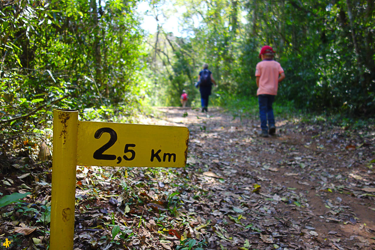 Iguazu en famille: sentier Macuco