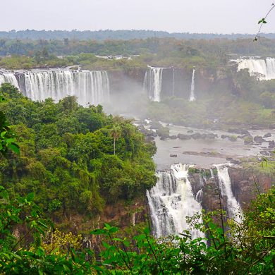 Chutes d'Iguazu en famille coté argentin et brésilien