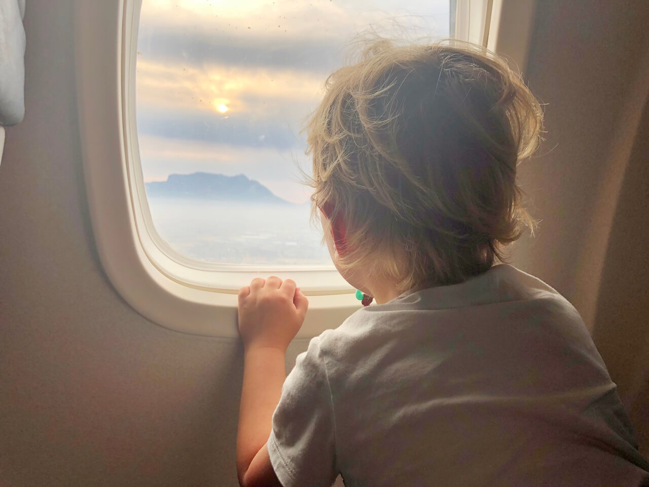 Avion vers le Cap Afrique du Sud en famille Visite de Cape Town en famille Le Cap avec enfant | Blog VOYAGES ET ENFANTS