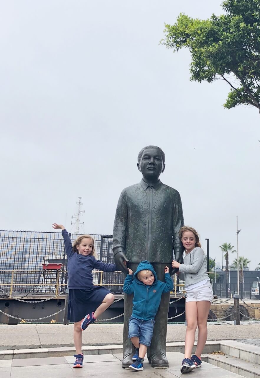 Statue Le Cap en famille Visite de Cape Town en famille Le Cap avec enfant | Blog VOYAGES ET ENFANTS