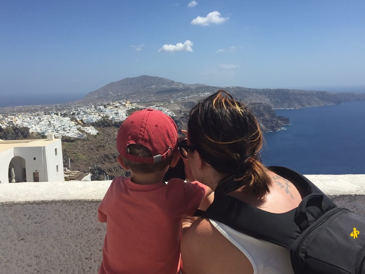 Santorin en famille Vacances dans les Cyclades | Blog VOYAGES ET ENFANTS