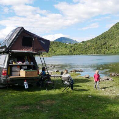Voyager en 4x4 et tente de toit ... en famille