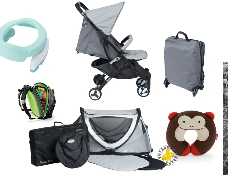 Bébé voyage : liste accessoires à mettre dans la valise