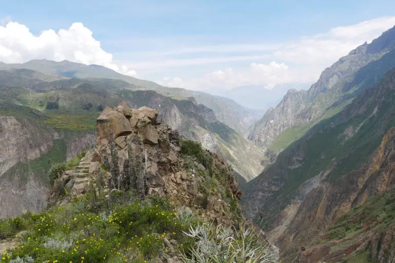 Canyon de colca voyage pérou en famille