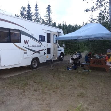 Les parcs du Québec en camping-car, avec 3 enfants
