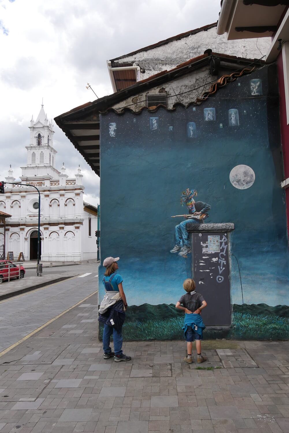 Visite Cuenca en famille et alentour Inga Pirka | Blog VOYAGES ET ENFANTS