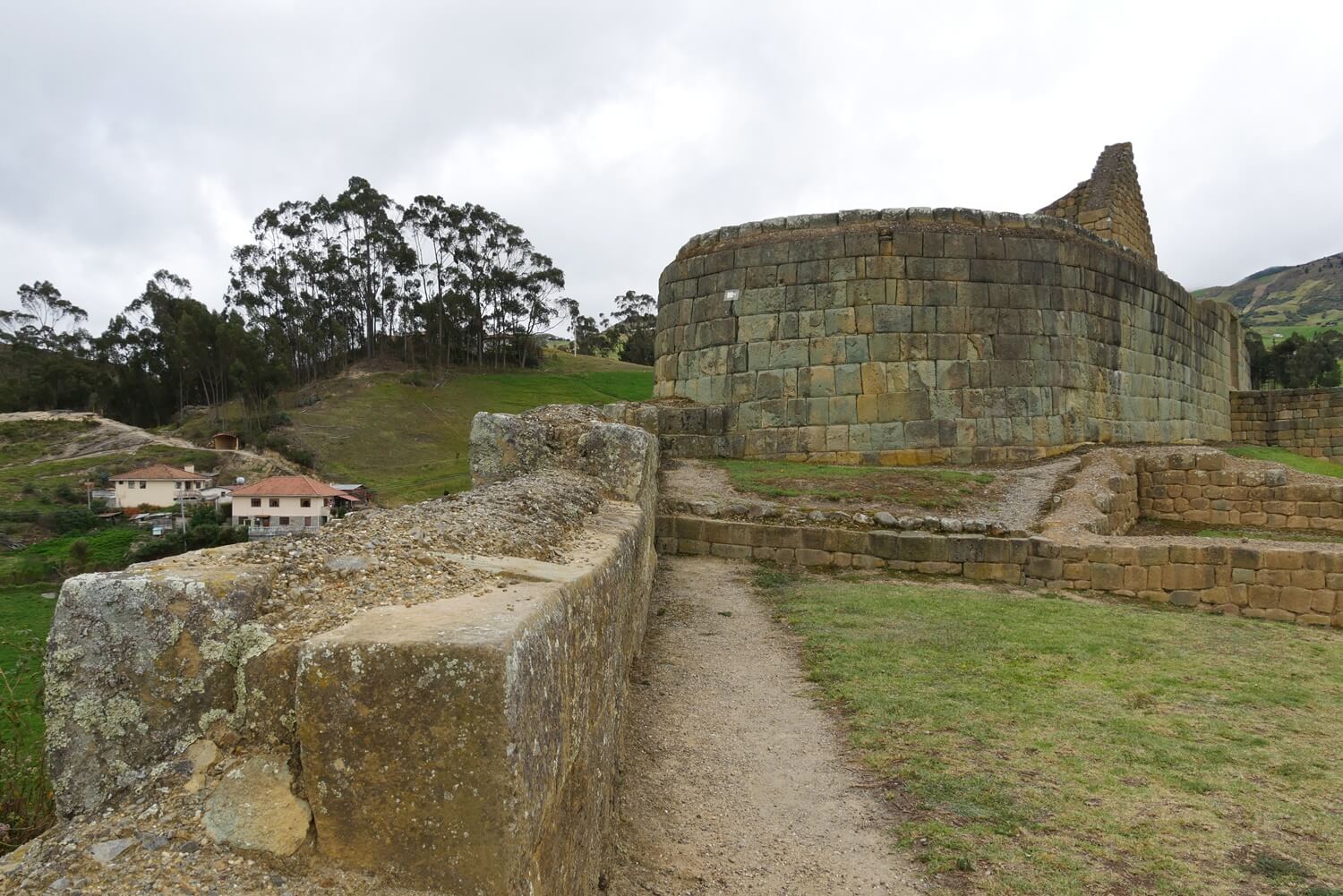 Visite Cuenca en famille et alentour Inga Pirka | Blog VOYAGES ET ENFANTS