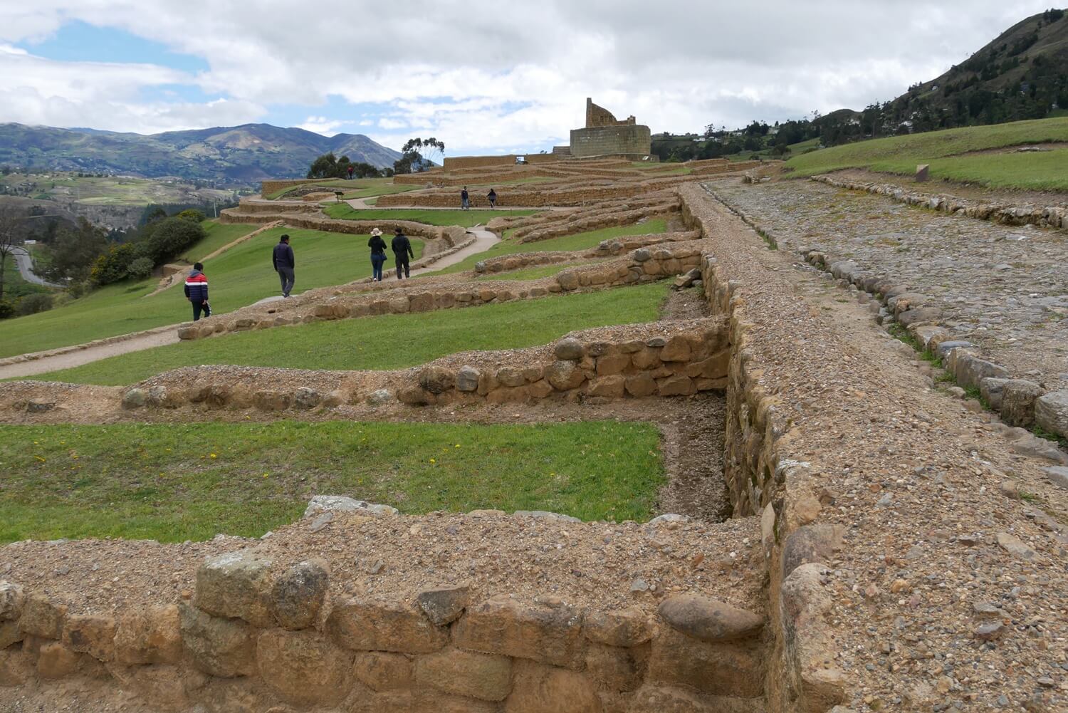 Visite Cuenca en famille et alentour Inga Pirka | Blog VOYAGES ET ENFANTS